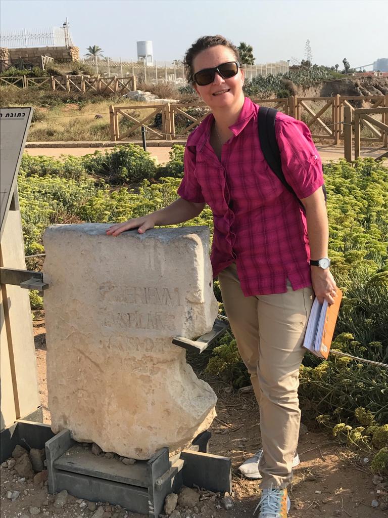 Inscription mentionnant Ponce Pilate